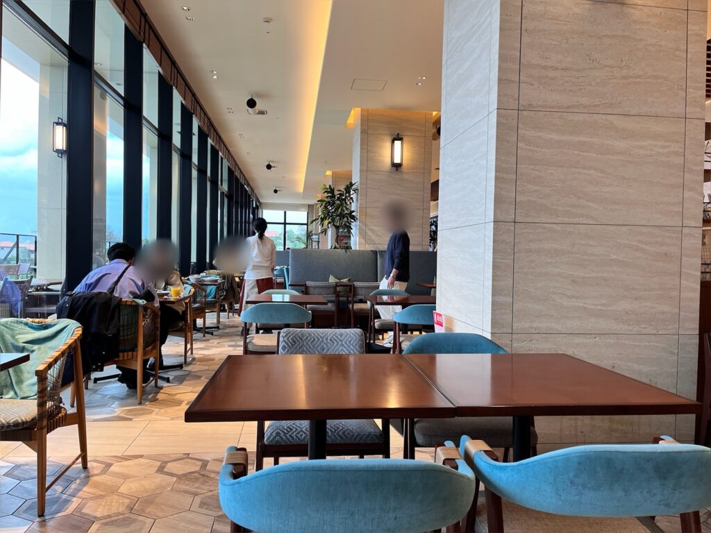 HIYORIオーシャンリゾート沖縄 朝食会場の店内