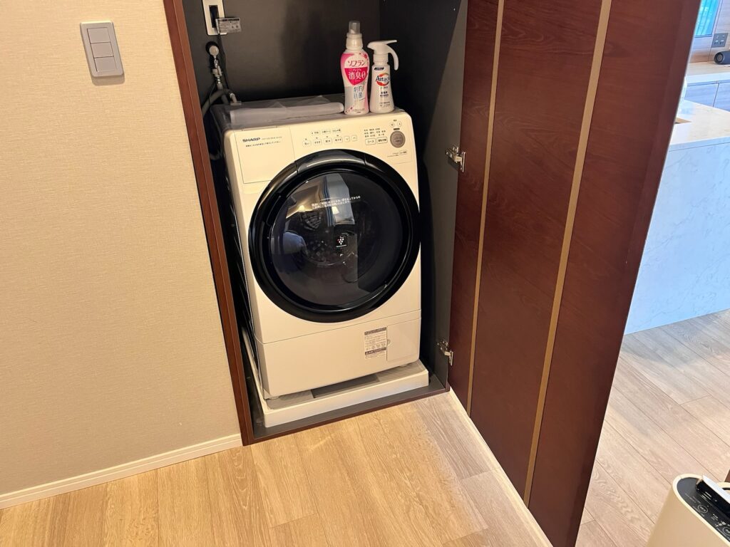 HIYORIオーシャンリゾート沖縄 客室内洗濯乾燥機