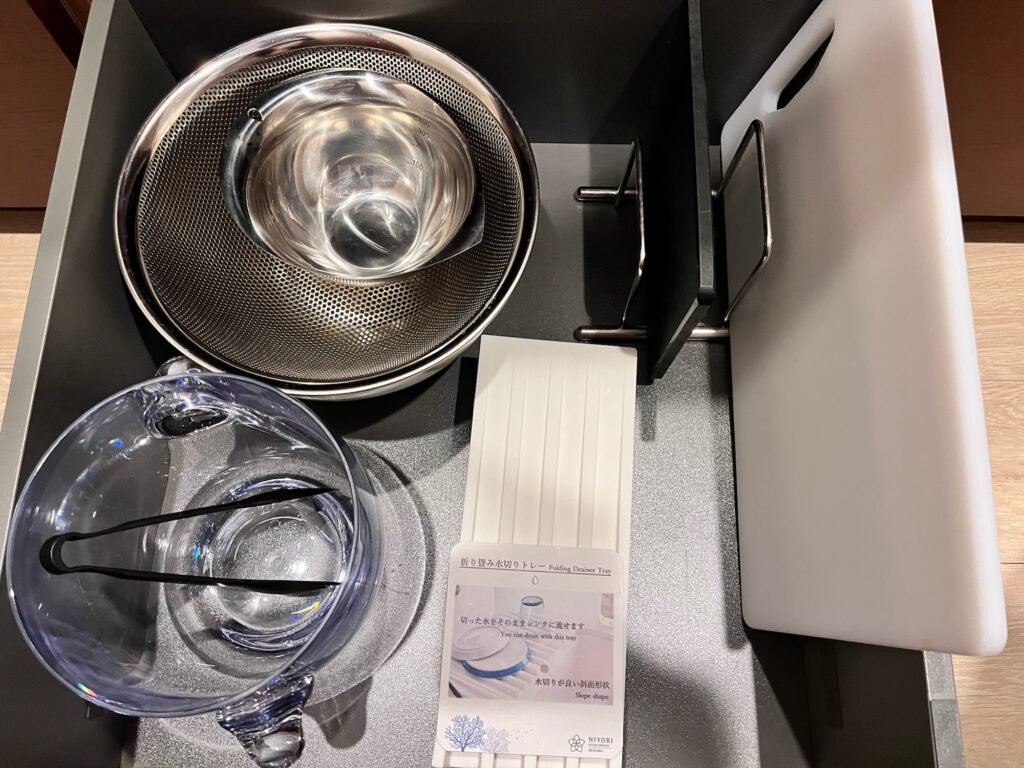 HIYORIオーシャンリゾート沖縄 調理器具